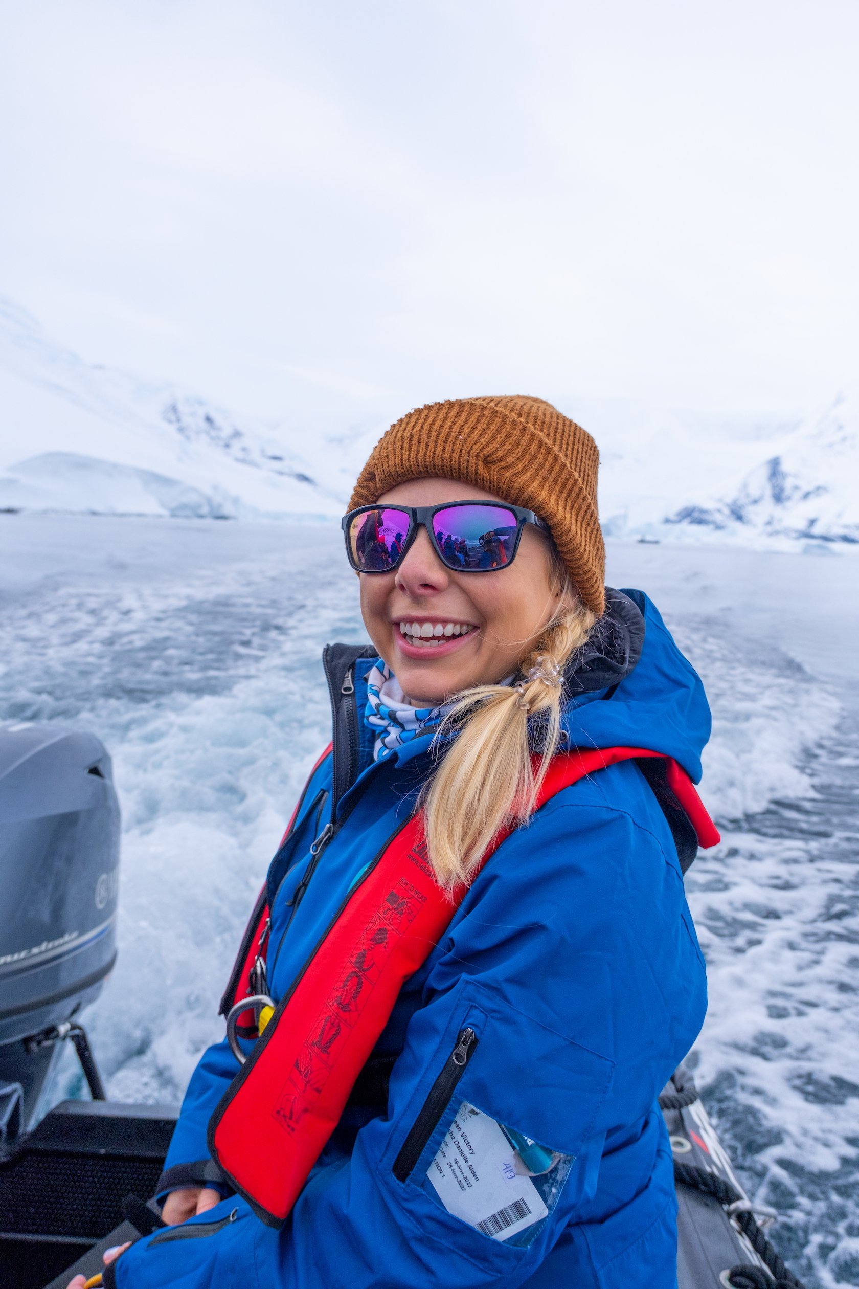 Natasha in Antarctica