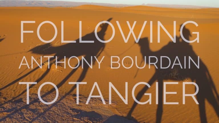 Going to Tangier to Have a Meal