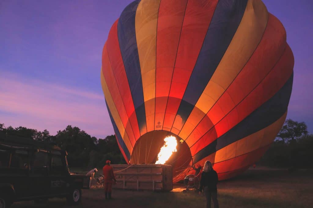 Balloon Safari Morning