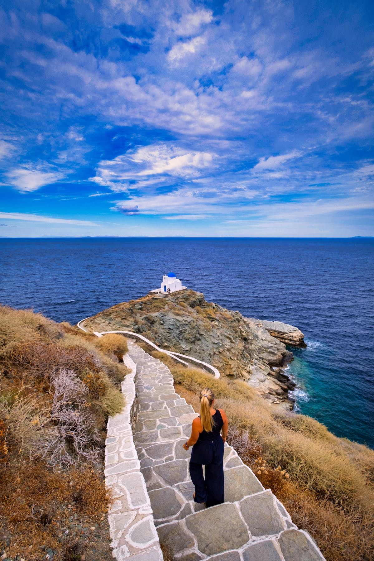 Seven Martyrs Church and Beach, Sifnos