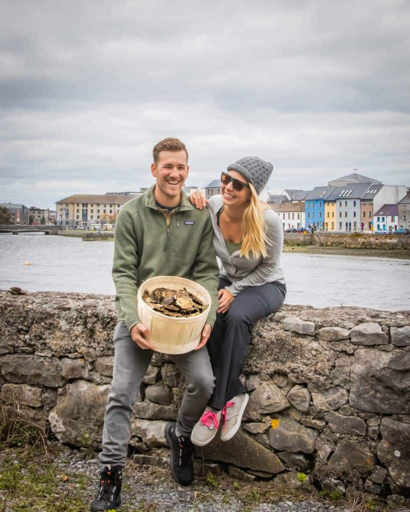 Enjoying the Galway Oyster Festival