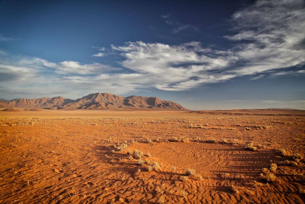Fairy Circle in Namib Desert