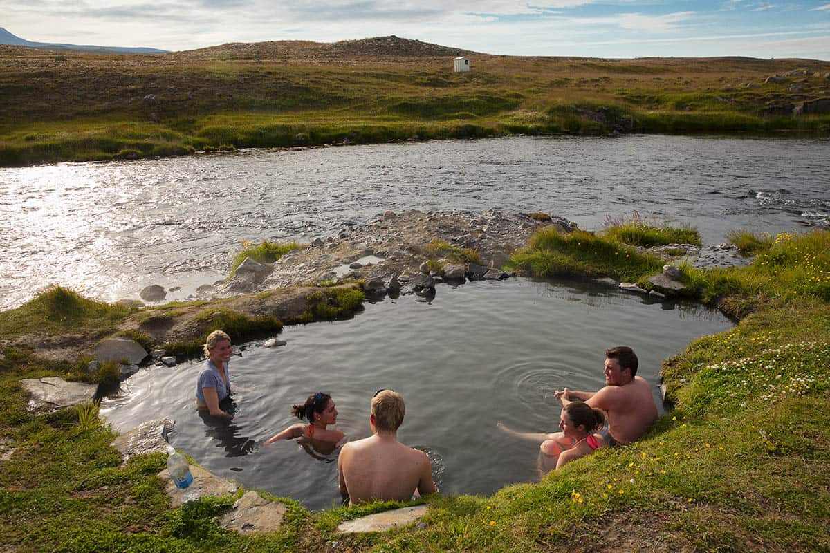 Fosslaug Hot Spring