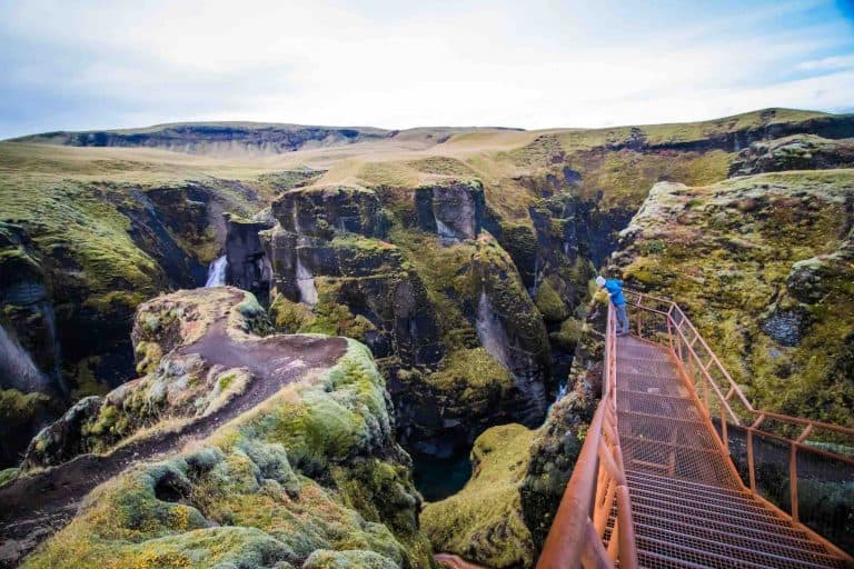 Fjaðrárgljúfur Canyon