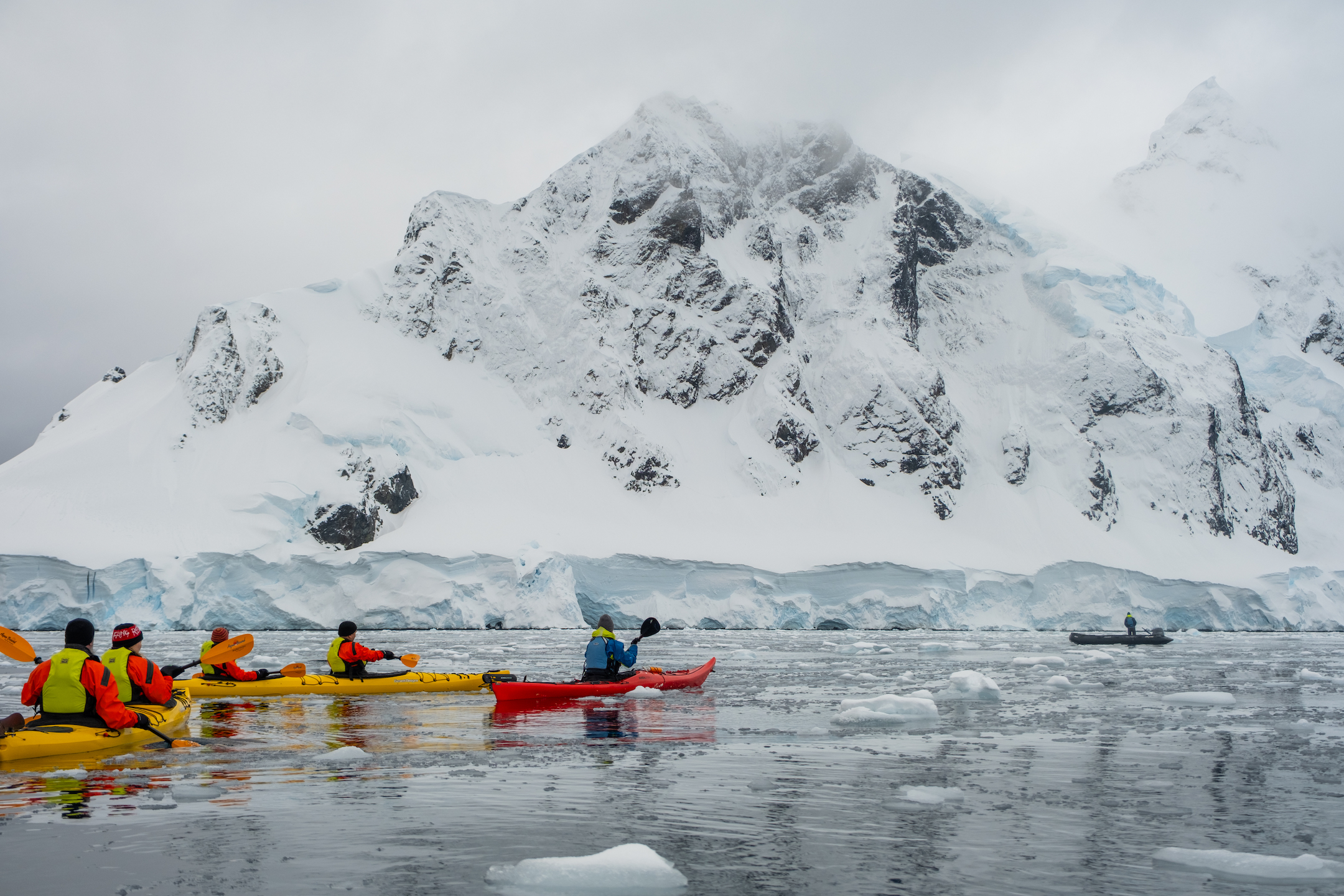 Kayaking in Excursions in Antarctica