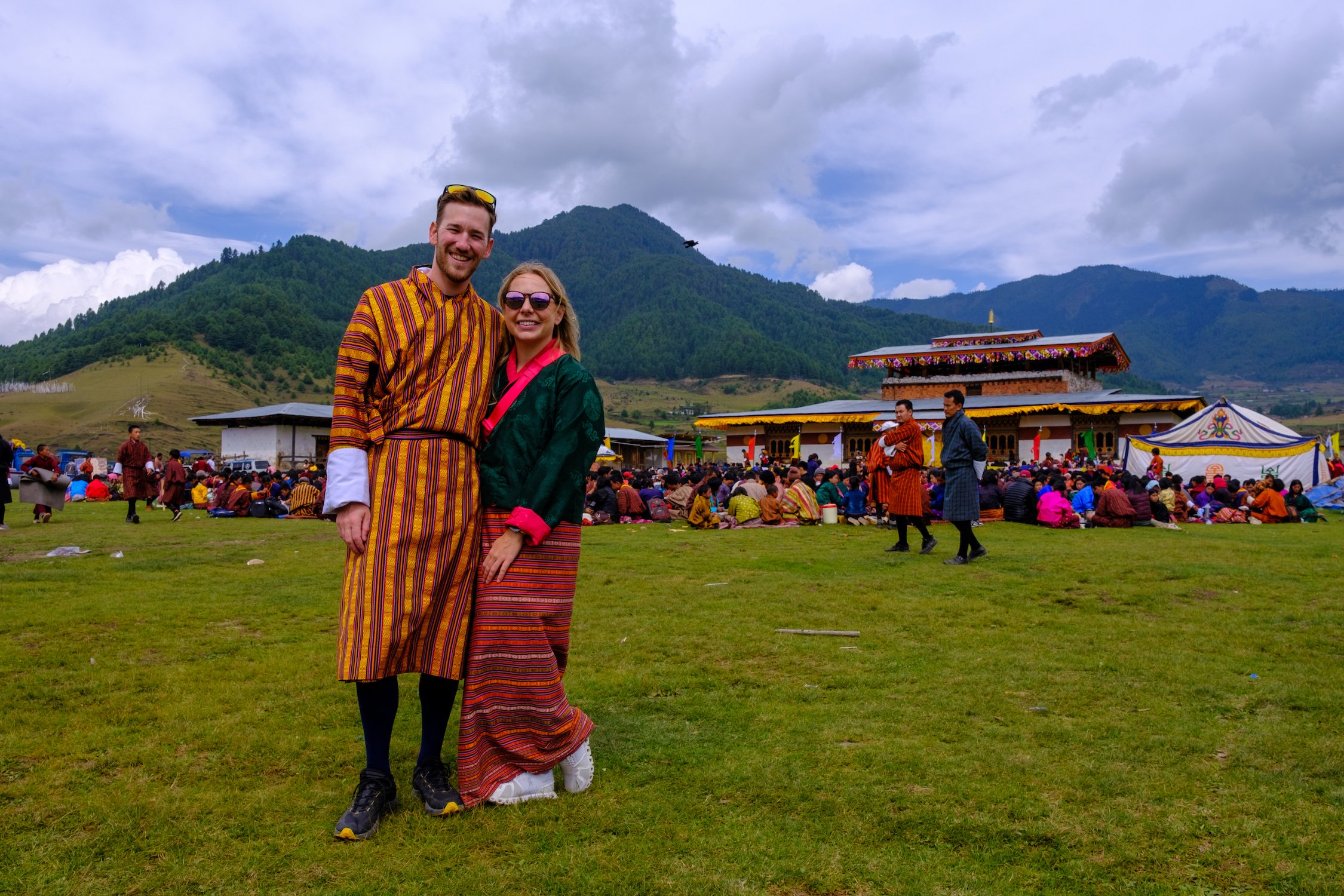 Bhutan traditional attire