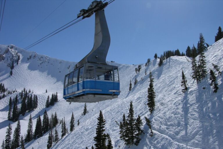 Salt Lake City Ski Resorts Snowbird Gondola