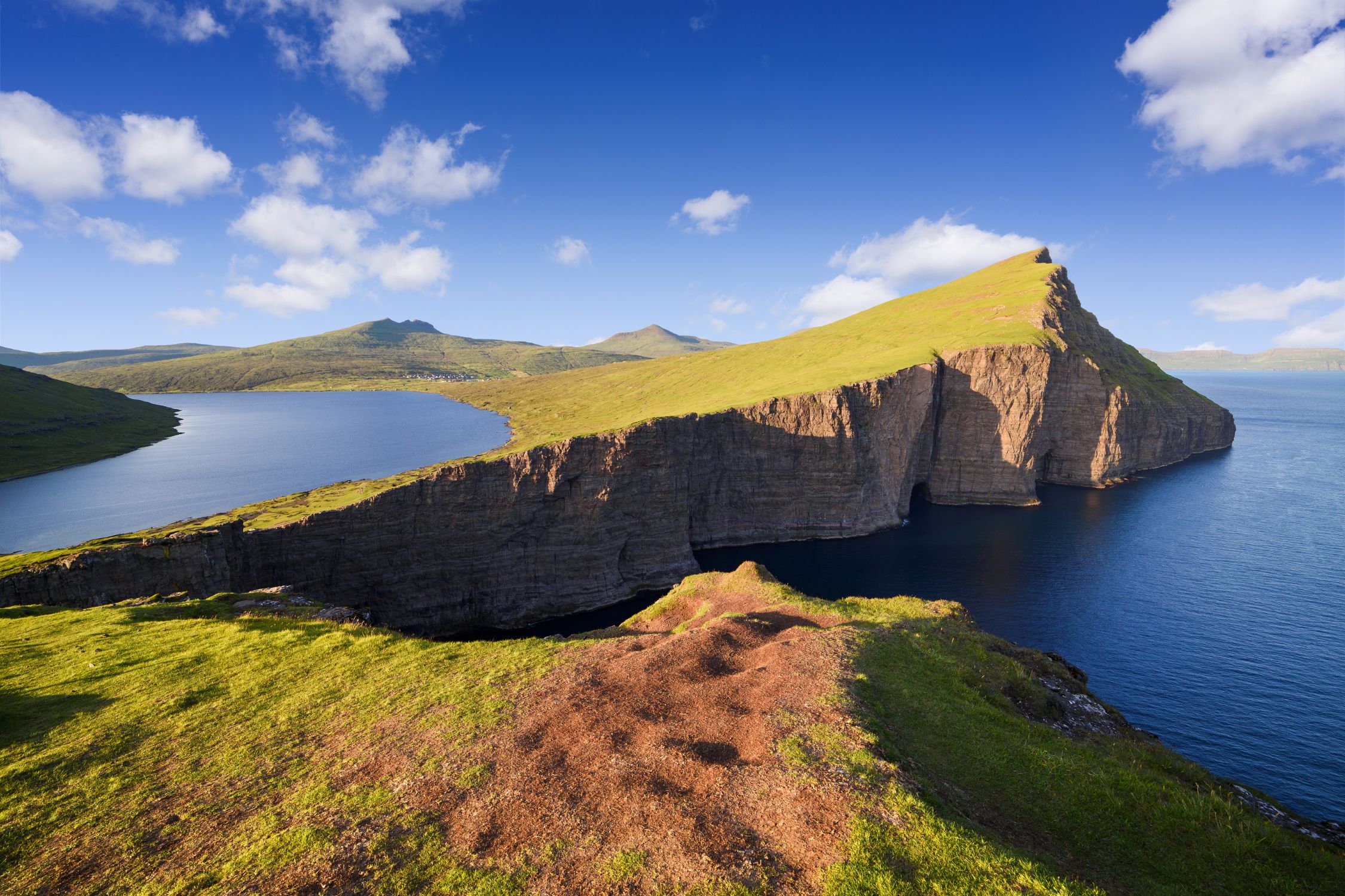 Sørvágsvatn Lake - best things to do in the faroe islands