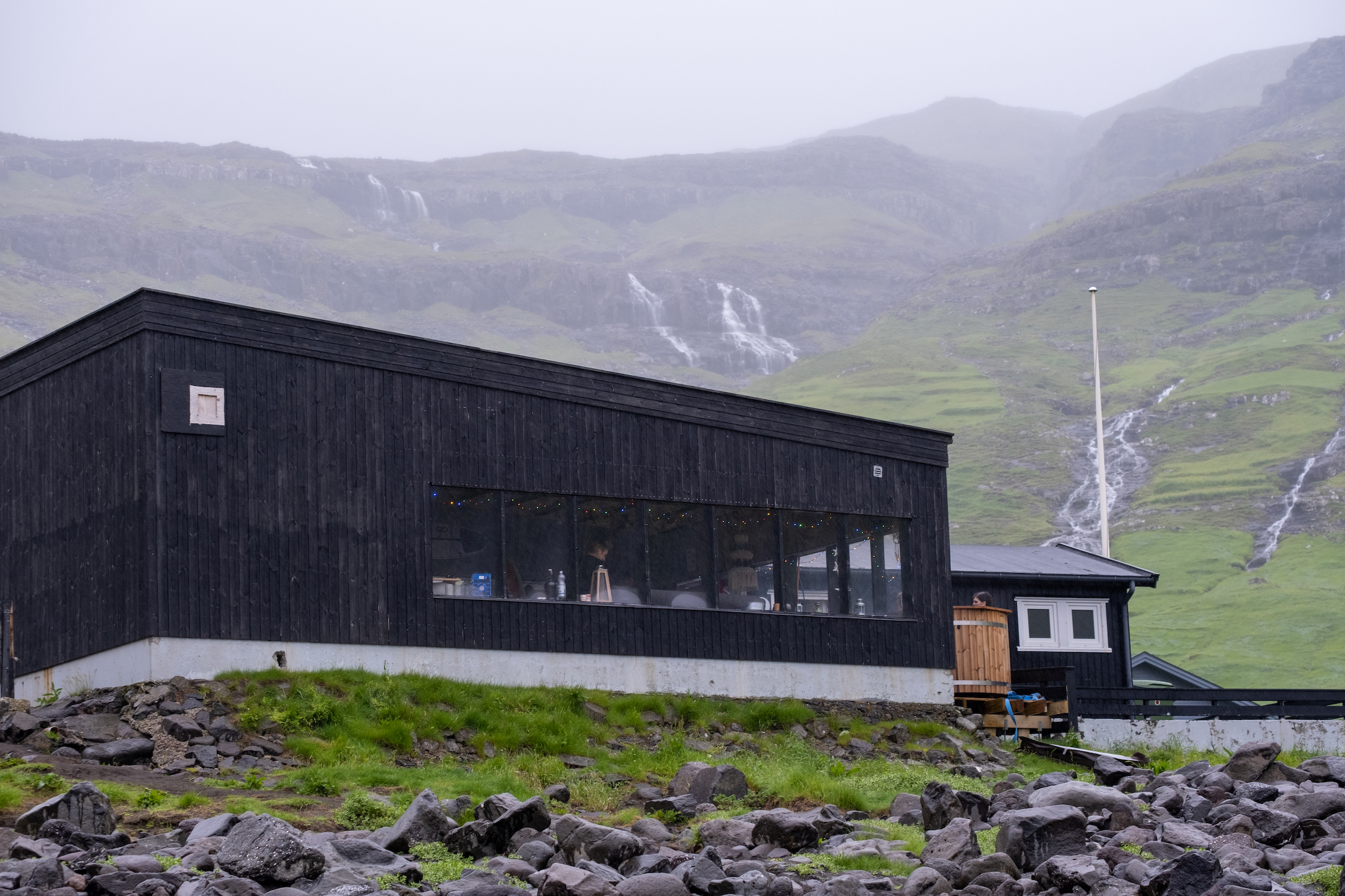 surf shack faroe islands