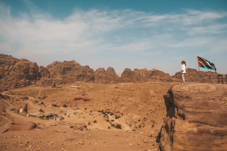 Travel in Jordan - flag