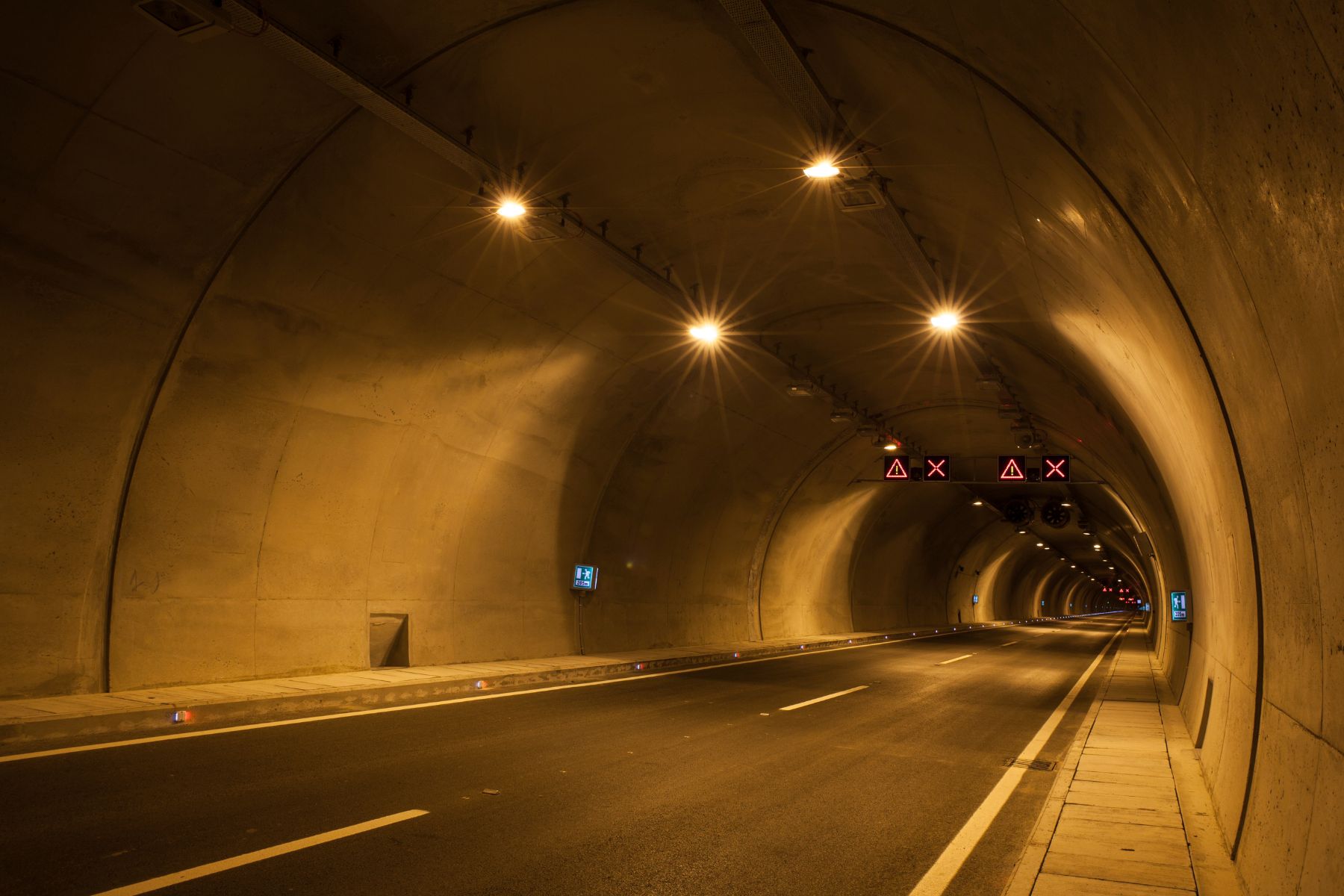 Drive through the Eysturoy Tunnel
